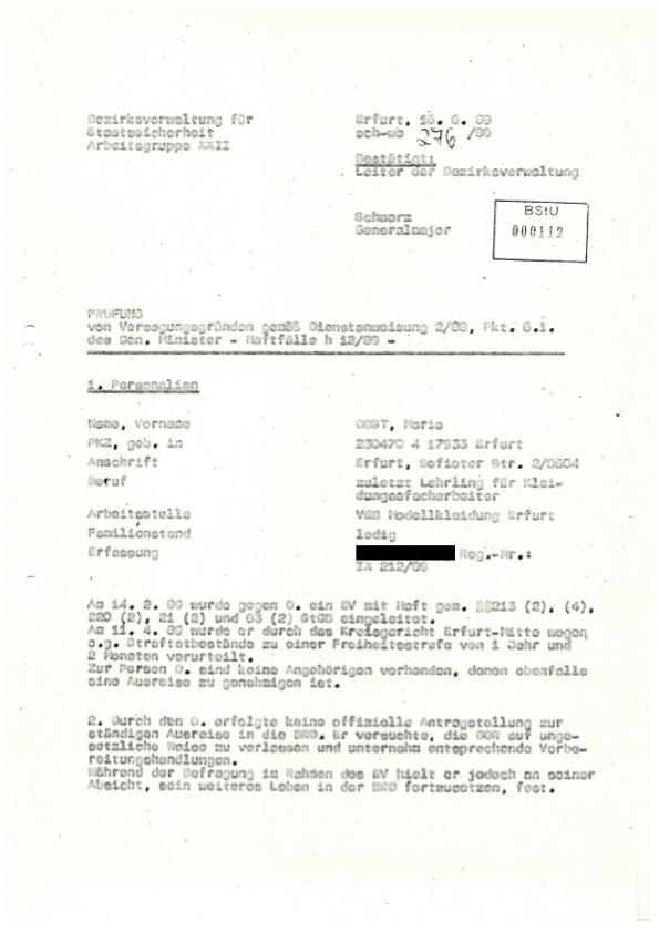 Stasi BStU 112